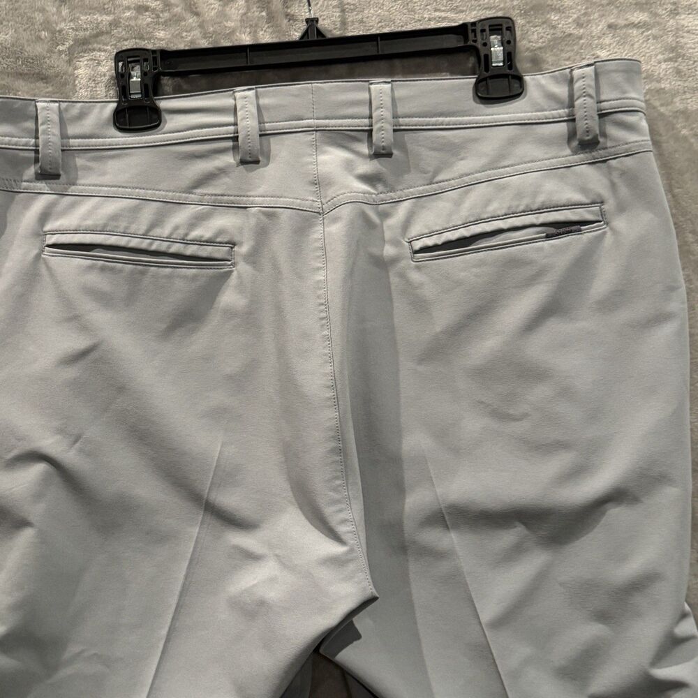 Sligo Mens Golf Shorts Lightweight Casual Gray Size 36 Performance Preppy - Picture 5 of 9